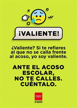 Arranca la campaña en la Comunidad de Madrid contra el 'bullying ...