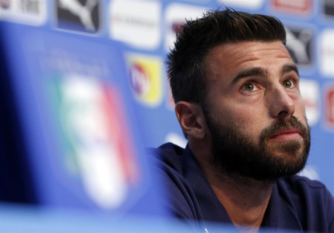 El jugador de la selección italiana Andrea Barzagli 