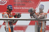 Márquez: "Me alegro de que Dani esté mejor y vuelva en Valencia"