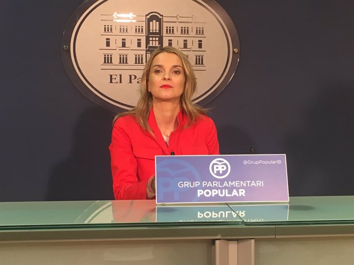 La portavoz popular del PP en el Parlament, Marga Prohens
