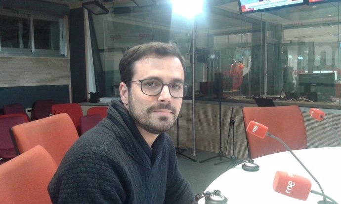 Alberto Garzón, en RNE