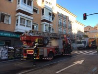 Un fallecido y 40 evacuados tras un incendio en una residencia de mayores en San Sebastián de los Reyes