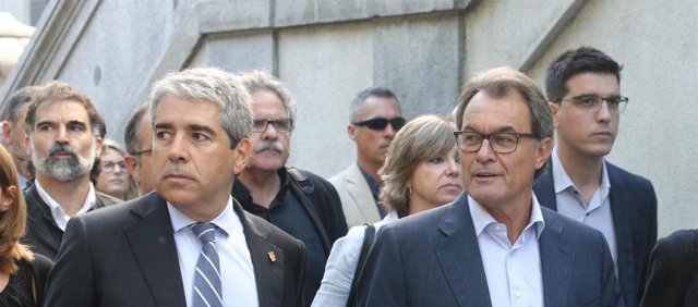 Francesc Homs y Artur Mas