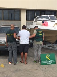 Detenidas cinco personas por la introducción de grandes cantidades de hachís en Canarias desde Marruecos