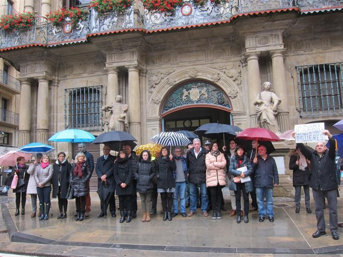 Concentración en Pamplona contra la última agresión sexual