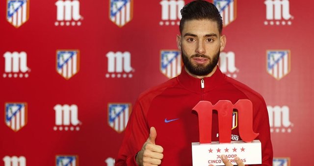 Yannick Carrasco, premiado por Mahou