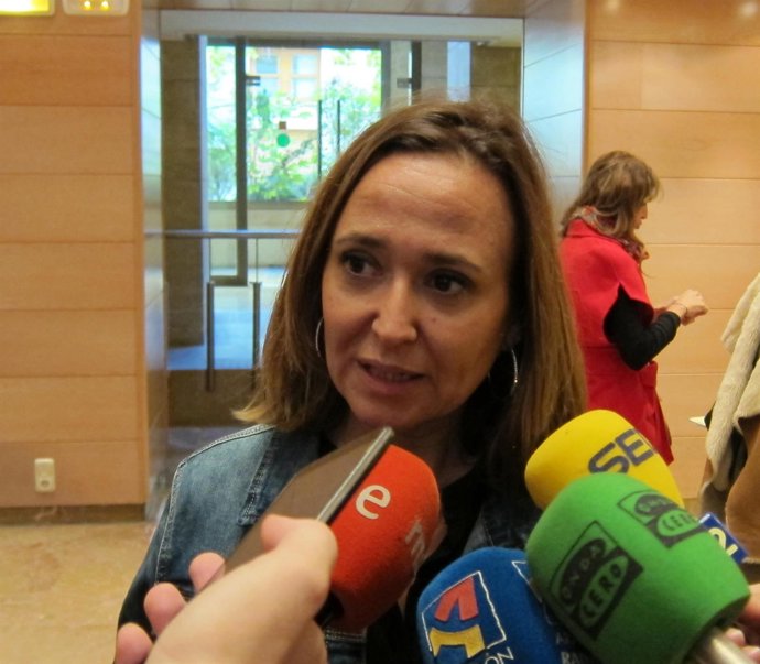 La consejera de Educación, Cultura y Deporte del Gobierno de Aragón, Mayte Pérez