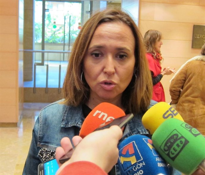 La consejera de Cultura de Aragón, Mayte Pérez