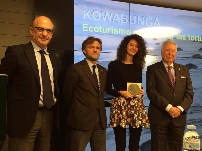 José Fiscal, en la entrega de los Premios NaturaHoy