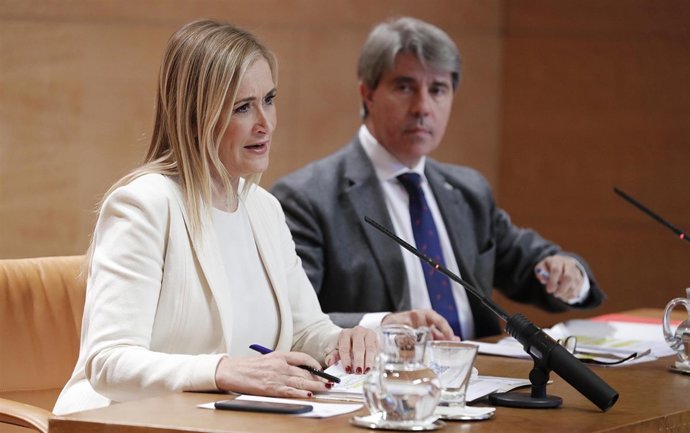 Garrido con Cristina Cifuentes