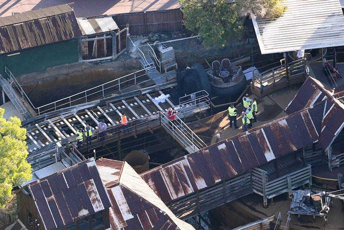 Accidente en un parque de atracciones de Australia