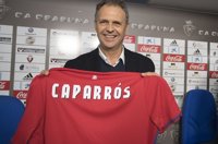 Caparrós: "Tenía mono de entrenar y Osasuna tiene un ADN muy especial"