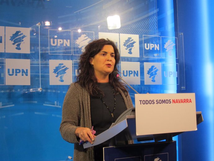 La parlamentaria de UPN, Maribel García Malo