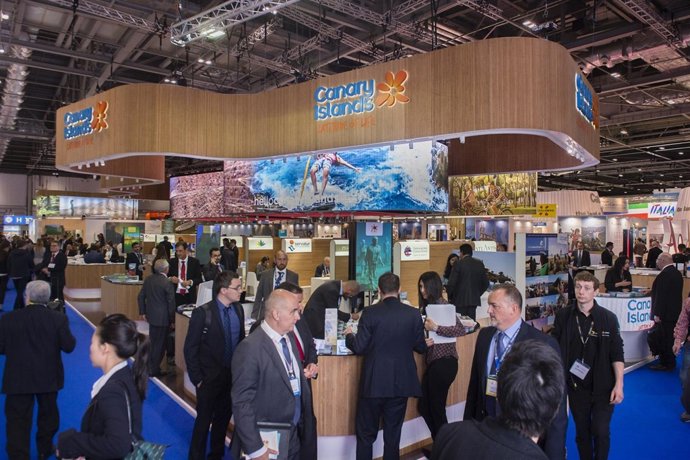 Stand de Canarias en la WTM 2016