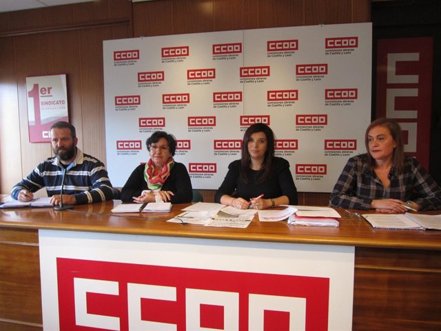 Jesús Moradillo, Genoveva Arranz, Nuria Benito y Elena Calderón
