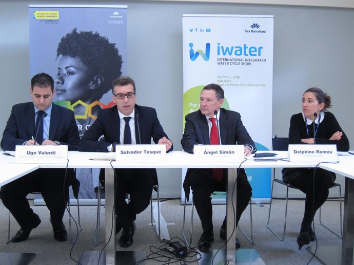 Ugo Valenti, Salvador Tasqué, Ángel Simon,Delphine Romeu