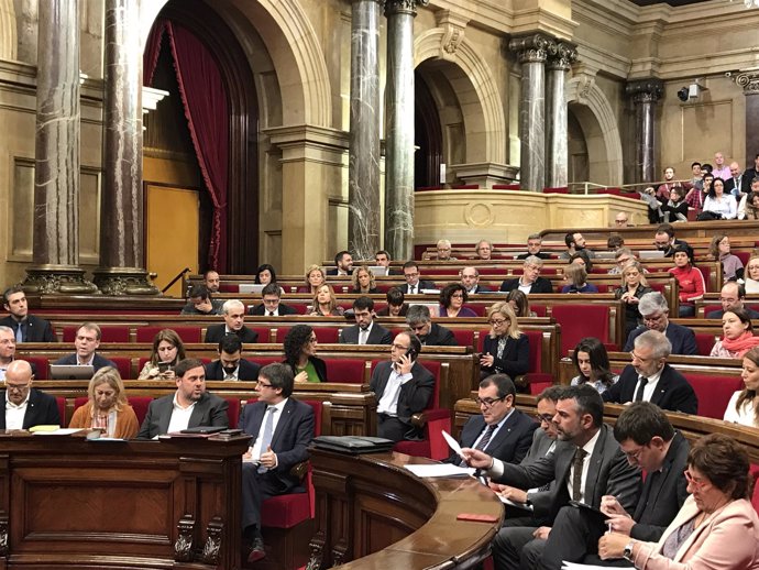 Pleno del Parlament