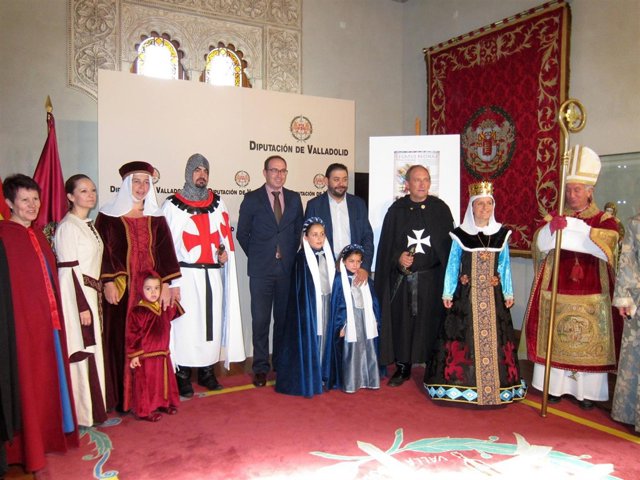 Presentación de la 'Donación de la Villa' en la Diputación de Valladolid.