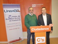 C's pide un aumento de efectivos en la Guardia Civil de Cantabria y más medios materiales