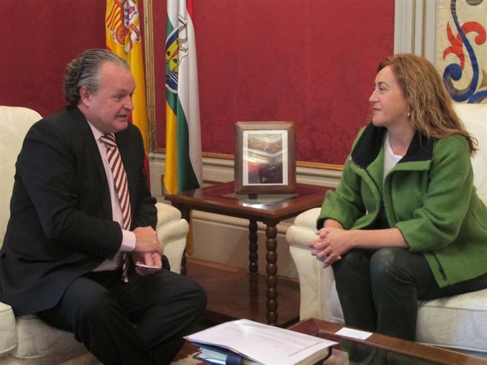 Arregui y Voss, en la recepción