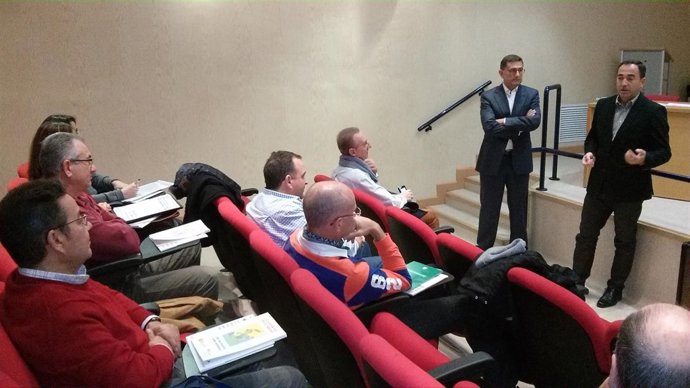 De la Torre durante la clausura de la jornada