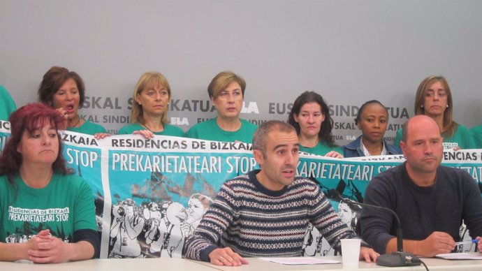 Representantes de ELA en Residencias de Bizkaia