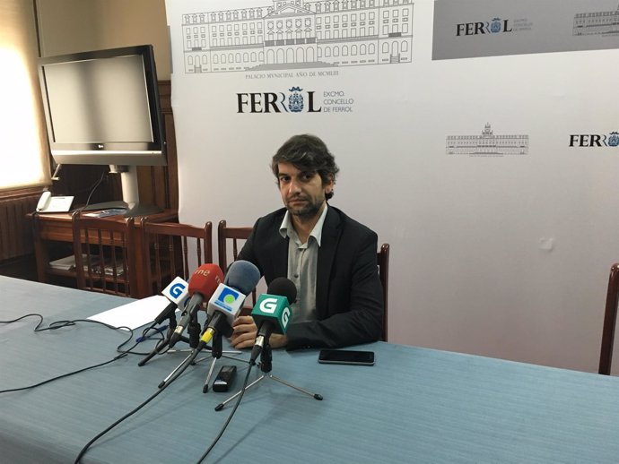 Alcalde de Ferrol Jorge Suárez