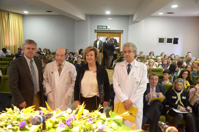 Inauguración de las III Jornadas Provinciales sobre la Osteoporosis.