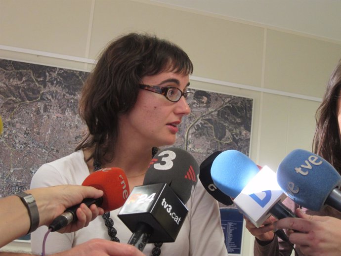 La concejal de Movilidad de Barcelona, Mercedes Vidal