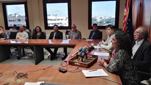 Martí March en presentación protocolo Trans