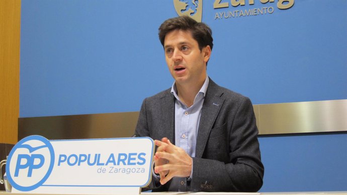 Sebastián Contín, concejal del PP en el Ayuntamiento de Zaragoza