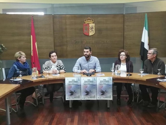 Presentación del Torneo de Ajedrez de la Diputación de Cáceres