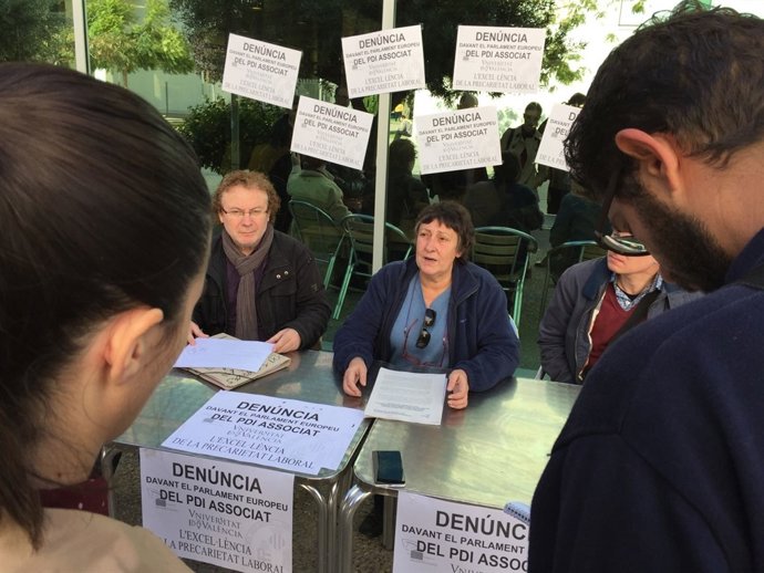 PDI asociados de la UV presenta la denuncia ante la UE