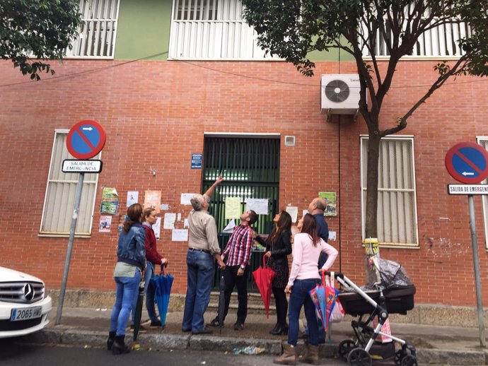 Visita al colegio María Zambrano.