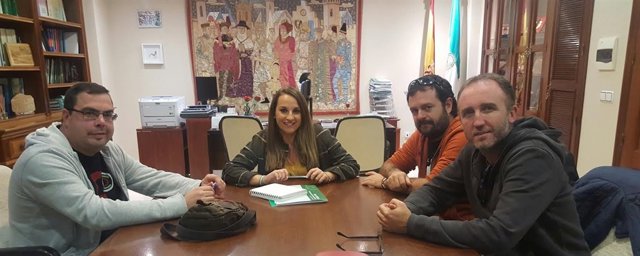 Ruiz, durante la reunión con los responsables de FOCO