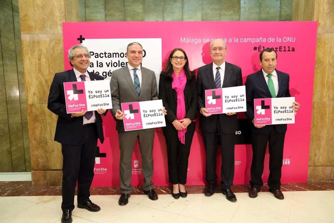 Instituciones se adhieren a la campaña 'HeForShe' de la ONU