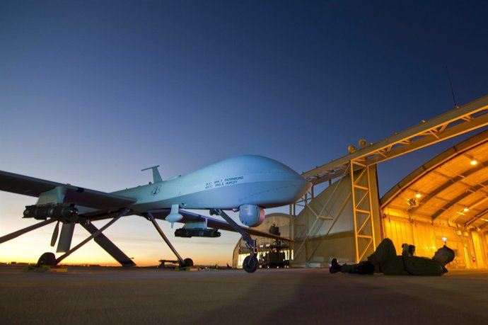 Un drone estadounidense MQ-1 Predator