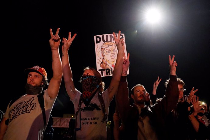 Protestas contra Trump en Oakland