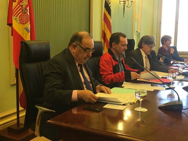 Comparecencia de Pere Palau en el Parlament.