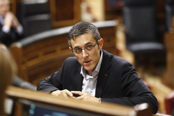 Eduardo Madina en el discurso de investidura