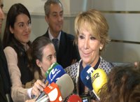 Aguirre sobre Bonig: "Estoy segura de que va a ser la próxima presidenta de la Generalitat Valenciana"