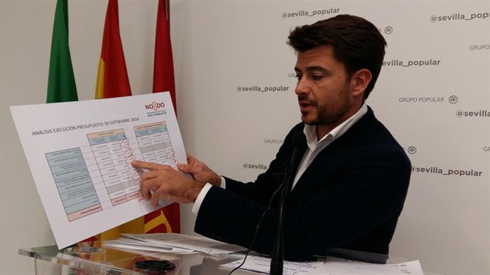 El concejal del PP de Sevilla Beltrán Pérez