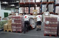 Cruz Roja reparte en Valladolid 229.985 kilos de alimentos y llega a 9.328 personas vulnerables