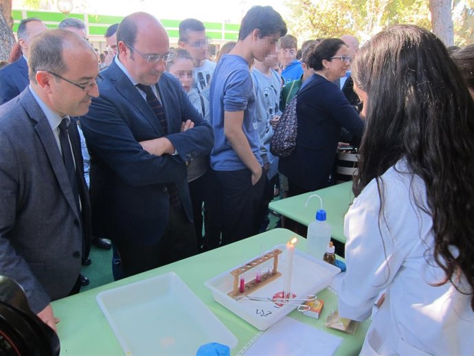 Pedro Antonio Sänchez, en la Semana de la Ciencia y la Tecnología