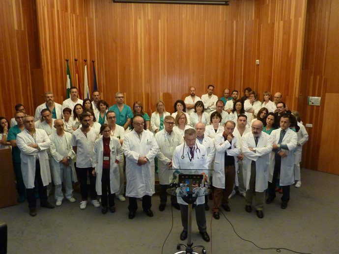 Jefes de servicios del Hospital de Huelva