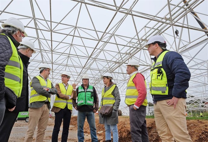 Visita a las obras del TUS