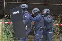 La Ertzaintza desarrolla un simulacro de atentado islamista en el antiguo parque de atracciones de Artxanda