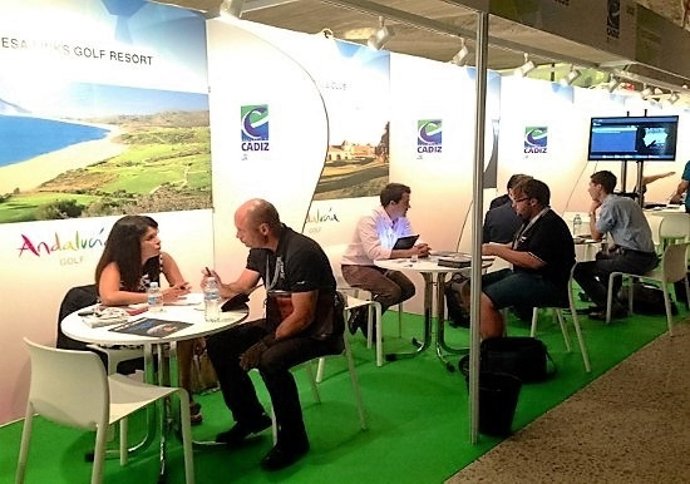 Patronato de Turismo de Cádiz en feria de golf