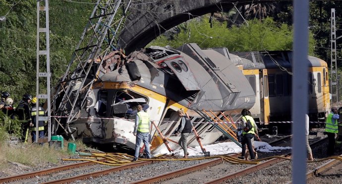 Accidente de tren en O Porriño, Pontevedra