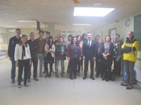 Escobar asiste al simulacro de evacuación de la residencia de mayores El Sol para formar profesionales en autoprotección